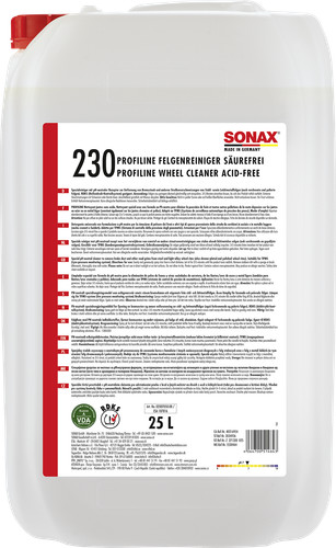 Sonax felgenreiniger plus - sonax,