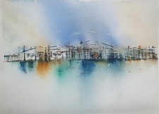Aquarell - Bild - Original -