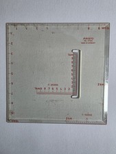 Aristo Planzeiger Nr. 1700, mit deutlichen Gebrauchsspuren, siehe Text