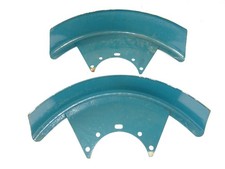 2 x Schutz für Bremstrommel Bremsen von Hanomag R217 S Traktor