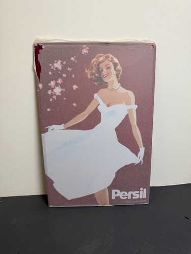 Persil 100 jahre blechschild - persil,