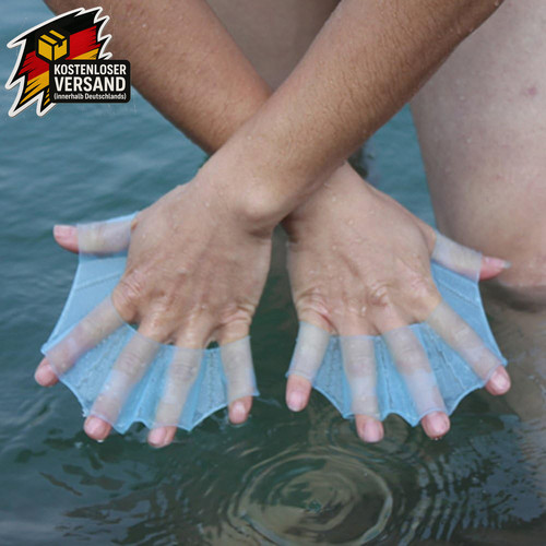 Silikonschwimmhandschuhe