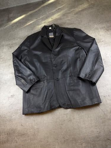 Vintage 90s y2k lederjacke - 90s,
