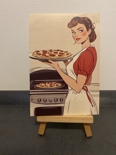Postkarte motivkarte frau - motivkarte,,