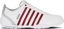 K-Swiss Herren Arvee 1.5 Weiß Rot Sneaker Schuhe Turnschuhe Sportschuhe NEU