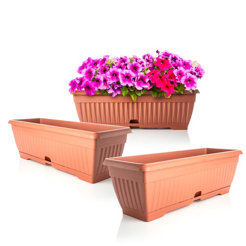 Blumenkasten balkonkasten - 3x,