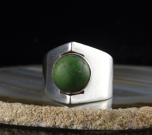 Vintage designer silberring - vintage,