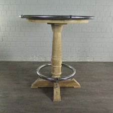 23379 Stehtisch Teakholz Ø