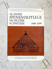 Vintage DDR Plakat Kultur