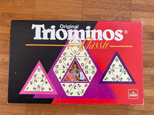 Spiel Original Triominos Classic vollständig Vintage Goliath