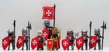 MALTESER RITTER ROT SUPER SET C PLAYMOBIL zu Kreuzritter Ritter Crusader CUSTOM