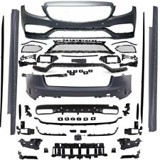 Set Sport Bodykit Stoßstange Black Pack für Mercedes T-Modell S205 ohne C63 AMG