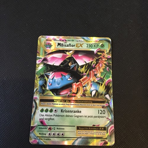 Mega bisaflor pokemon karte - mega,
