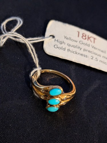 Karat gold vermeil - 18,