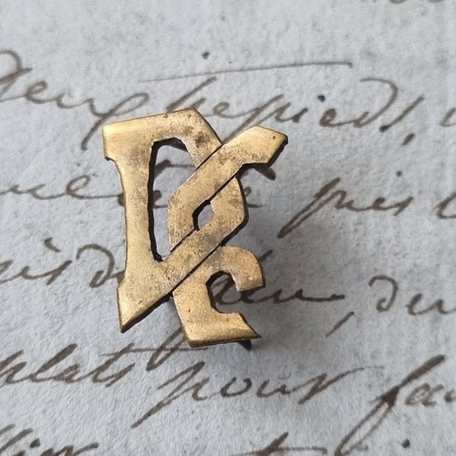 Monogramm buchstaben messing - monogramm,