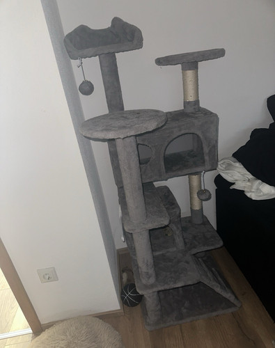 Kratzbaum für katzen grau - katzen,