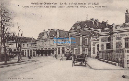 Mézières charleville - ak, mézières-charleville