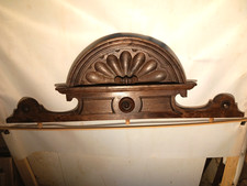 Schrankaufsatz, Möbelkrone, Aufsatz, Linde, Gründerzeit um 1880