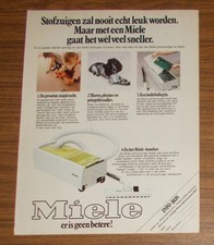 Seltene Werbung vintage MIELE