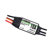 ✅ HF-BR 10A Brushlessregler, 10 Ampere, 2-3 Zellen Lipoly, 1A BEC, 8 Gramm