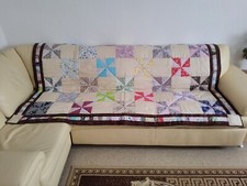 Patchwork Decke handarbeit