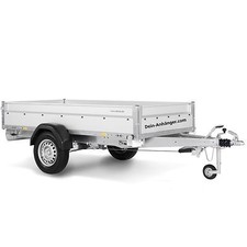 STEMA Pkw Anhänger Trailer STL 1300 Kg 251x128x35cm gebremst Kasten
