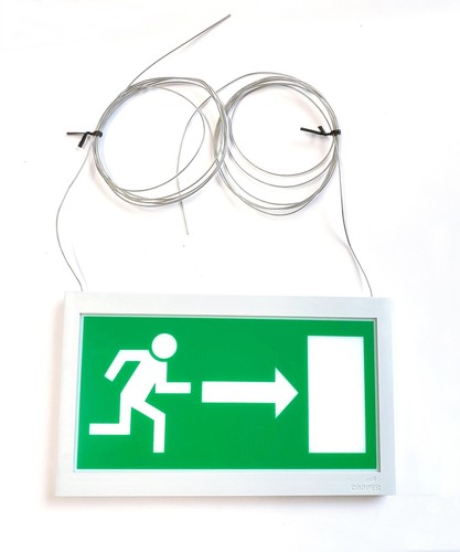 Led schild notleuchte - led,