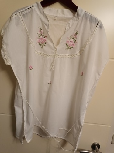 Bluse vintage folklorestil - bluse, ,vintage