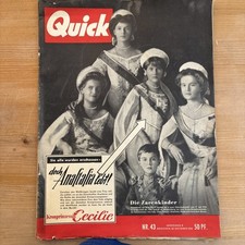 Zeitschrift QUICK 1955, Heft 43 vom 22. Oktober 1955