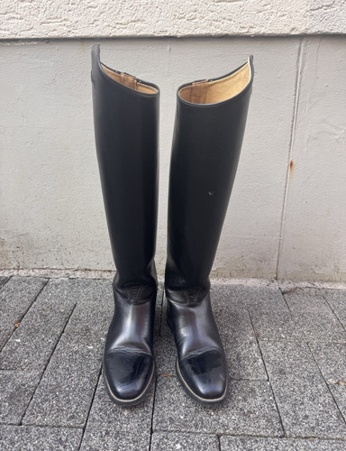 Derby reitstiefel aus leder - derby,