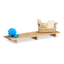 Badewannenablage bambus Badewannenbrett Wannenbrett Badewannenaufsatz 1,6 kg