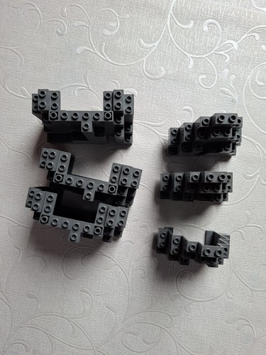 Lego felsen stein rock - 6x,