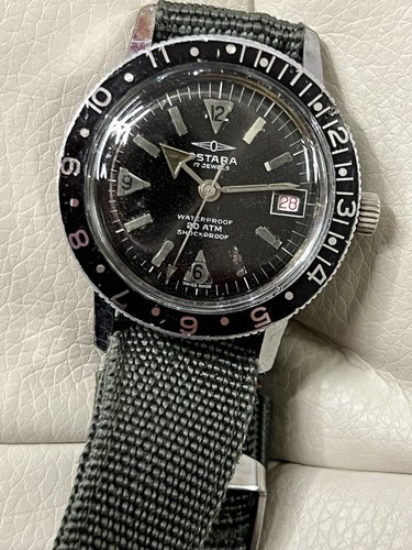 Ostara diver vintage watch - diver,