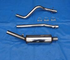 Gruppe Gr A Anlage VW Golf 1 Scirocco 53 Edelstahl Auspuffanlage Sportauspuff EG