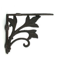 Wand Winkel 19 cm Gusseisen Regal Halterung antik braun Stütze Shabby Vintage 8