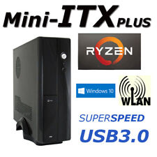 SLIM PC AMD Ryzen 4300G 16GB DDR4 1TB SSD Win11 WLAN USB3.2 HDMI Computer