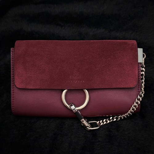 Chloé faye clutch - faye,