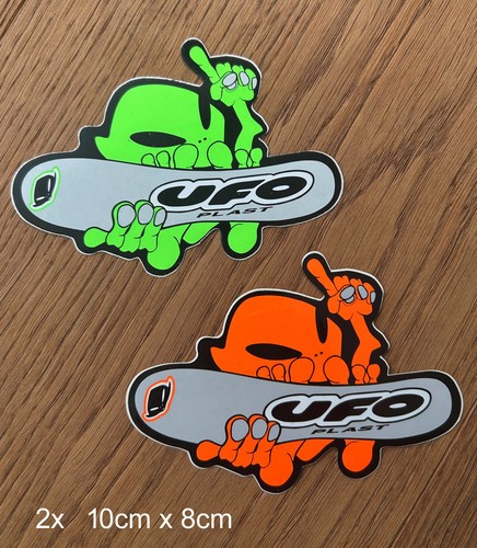 Sticker aufkleber ufo plast - sticker,