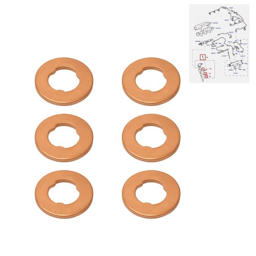 Dichtring düsenhalter für - 6x,