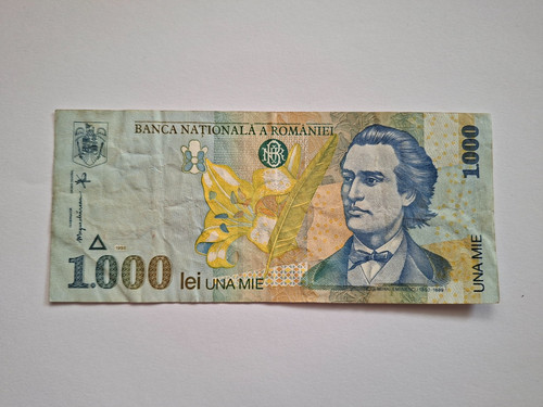 1000 lei rumänien banknote - 1000,