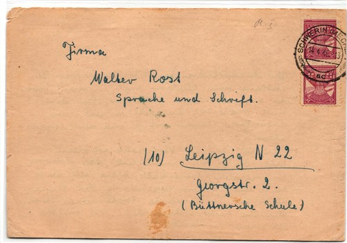 Sbz auf brief als - 17,