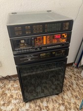 Stereoanlage mit zwei - , großen
