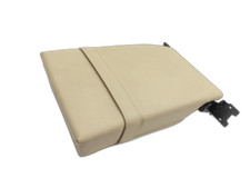 Armlehne Mittelarmlehne für Rücksitzbank LEDER BRAUN 204A Mercedes C219 CLS