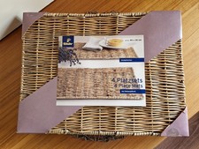 4er Set rechteckige Platzsets