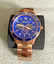 Nautic Nolimit Herren Armbanduhr Roségold