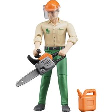Bruder 60030 Forstarbeiter mit