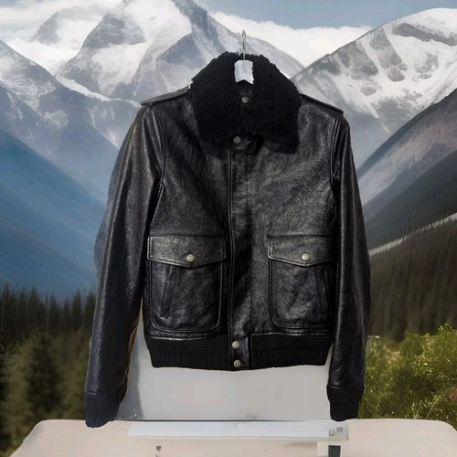 Saint laurent lederjacke - saint,