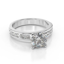 0.70 Karat Braut Rundschliff