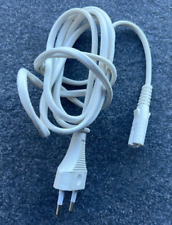  Netzkabel Eurostecker Doppelbuchse Gerätebuchse Stromkabel Gerätekabel weiss