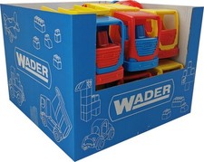 Wader Tech Truck Kipper Baufahrzeuge 23cm Preis pro Stück